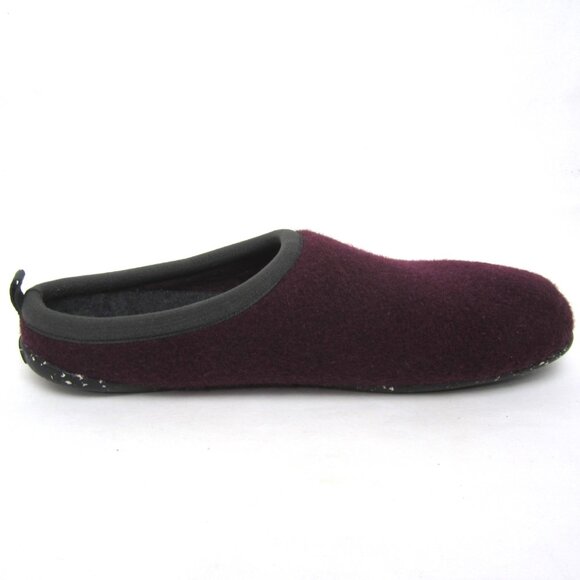 Camper VGUC Wabi One Wool Slippers 39 US 8.5 Purple Plum Speckled Rubber Outsole - Picture 3 of 11